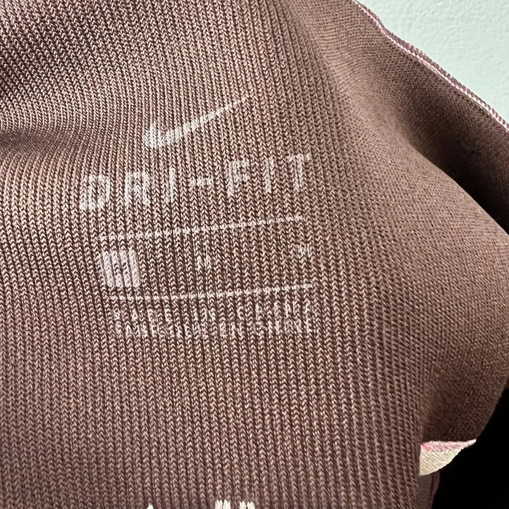 NIKE Pink Sculpt Icon Clash High Rise Seamless Training Tights Leggings Size M